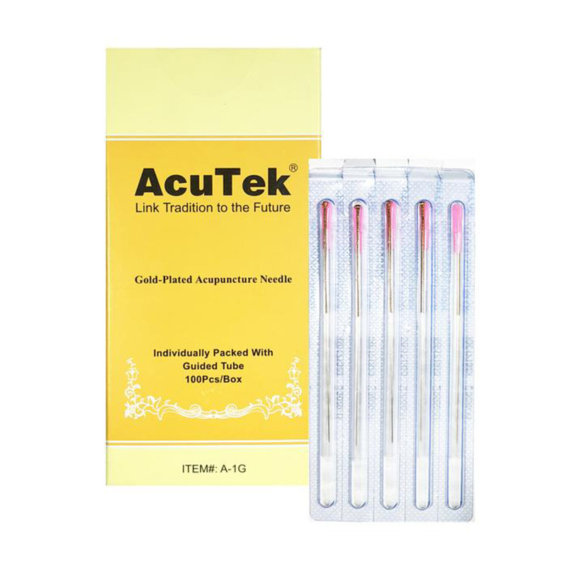 AcuTek Gold Plated Acupuncture Needles