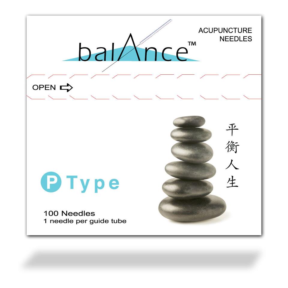 Balance Pipe Handle Singles Acupuncture Needles (P-Type)