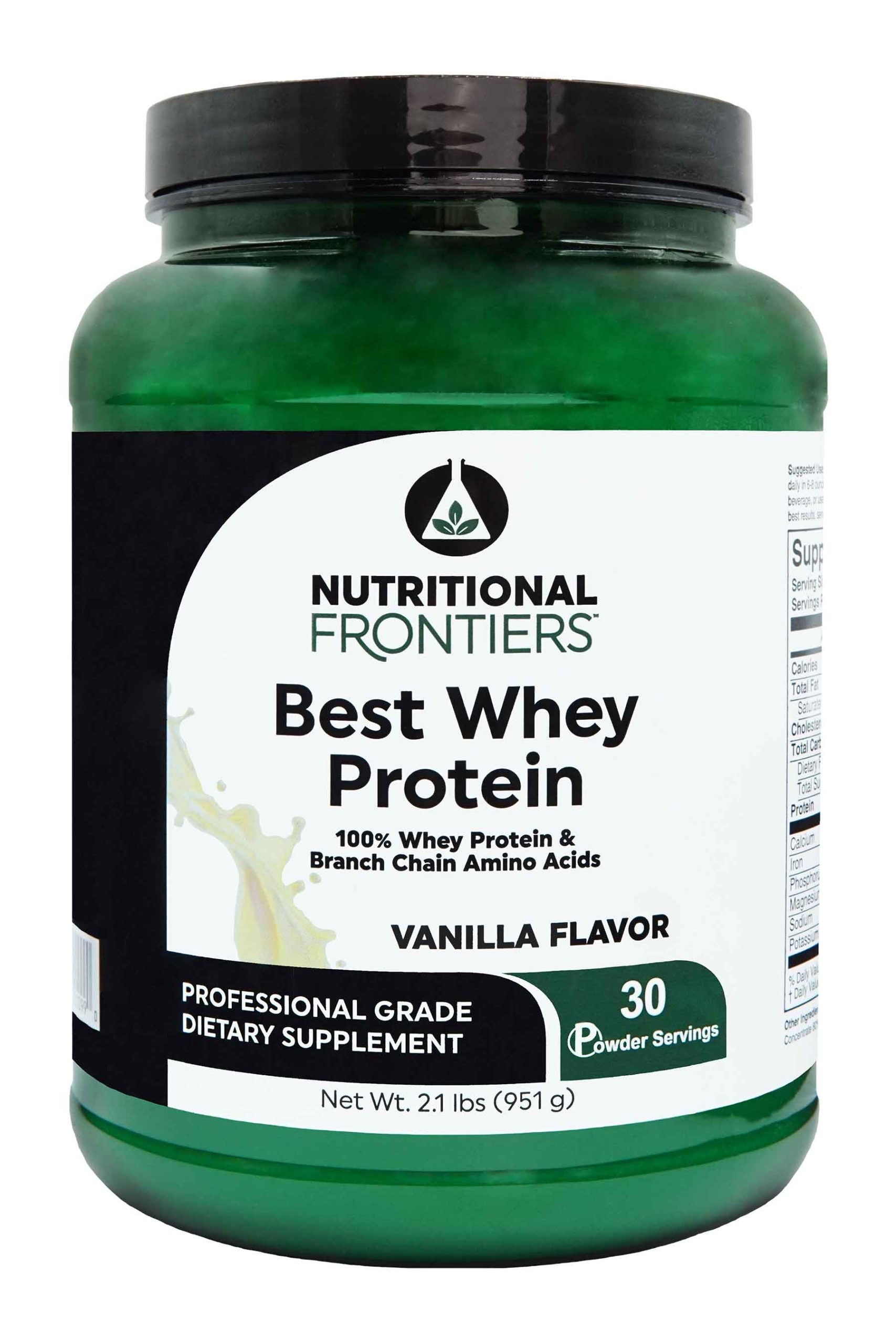 The Best Whey Powder - Vanilla, 2.1lb