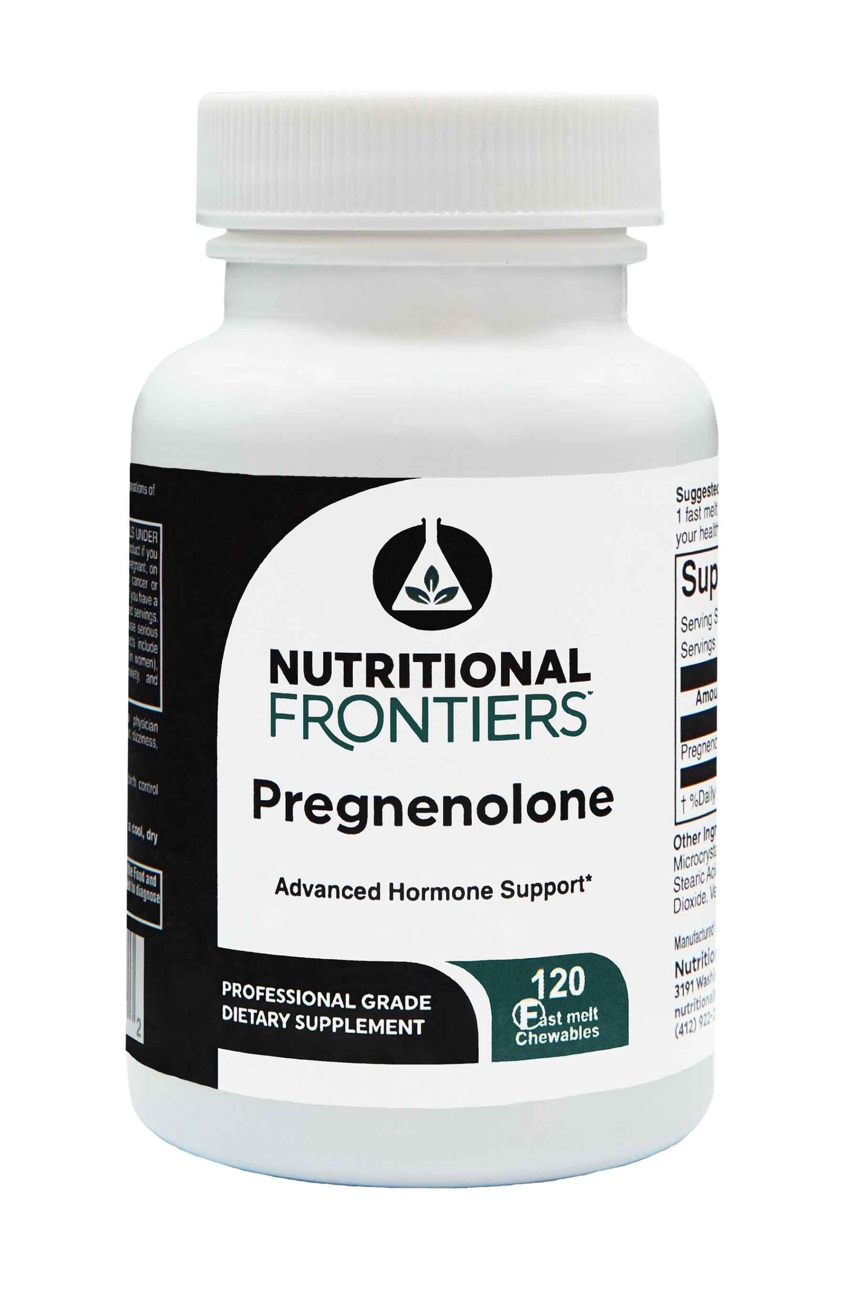 Pregnenolone - 25mg, 120 Chewables