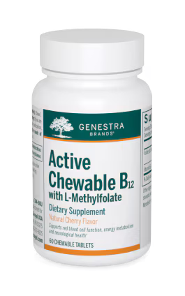 Active Chewable B12 with L-Methlyfolate