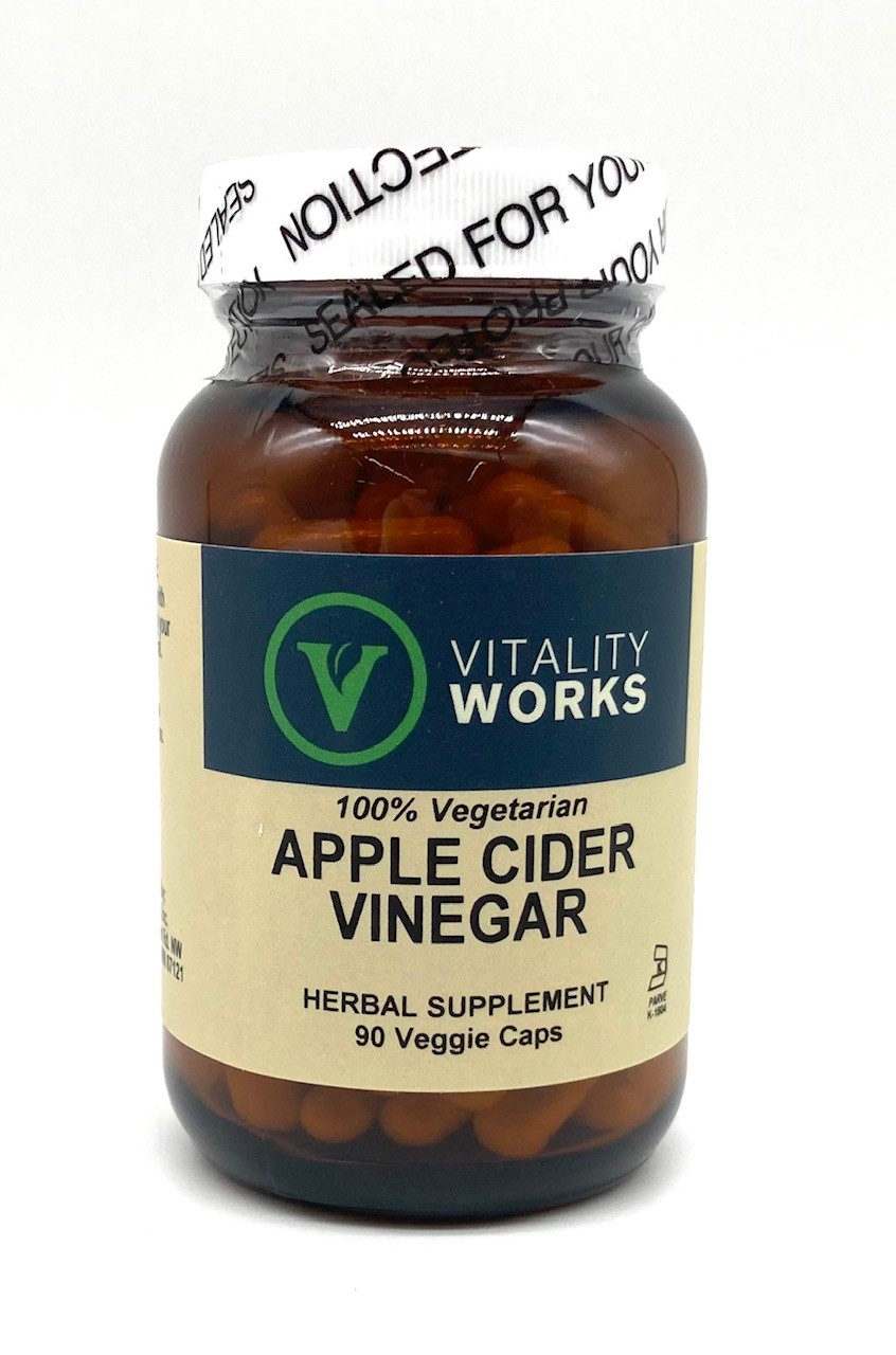 Apple Cider Vinegar Powder Capsules, 90vc 