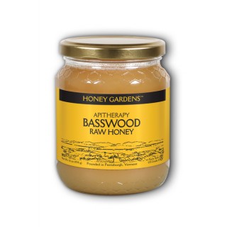 Basswood Raw Honey 16oz