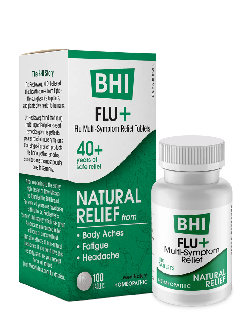 BHI Flu + Tablets, 100ct 