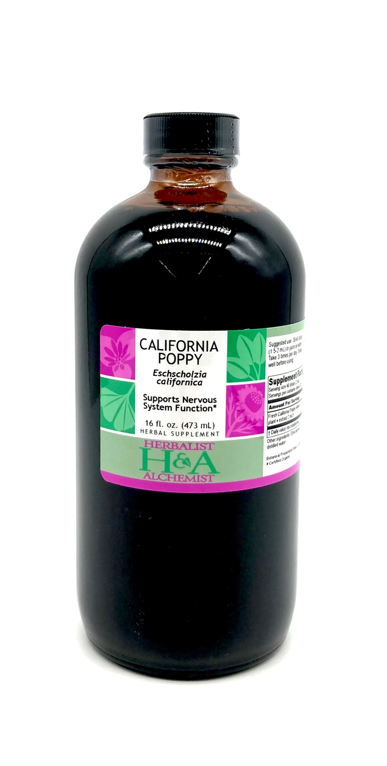 California Poppy Extract, 16 oz.