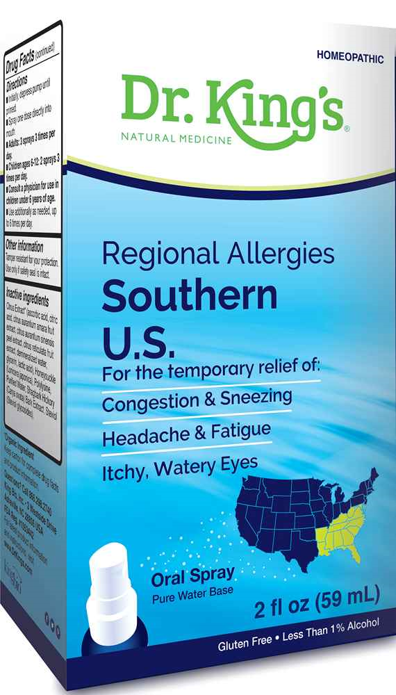 Allergies:  Southern U.S. , 2oz Spray 