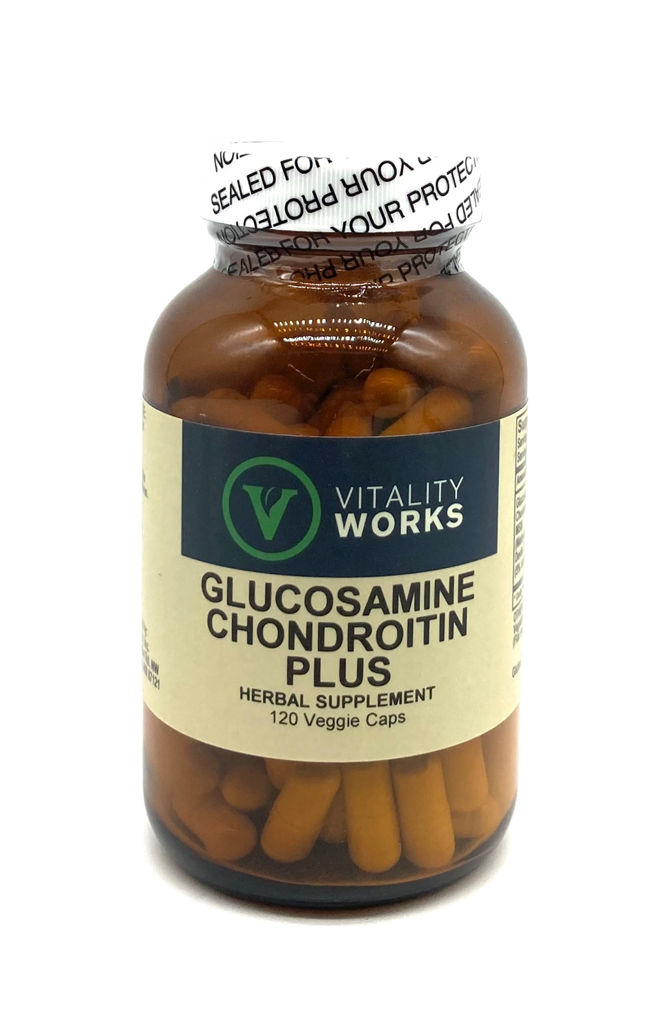 Glucosamine Chondroitin Plus, 120 Veggies Capsules