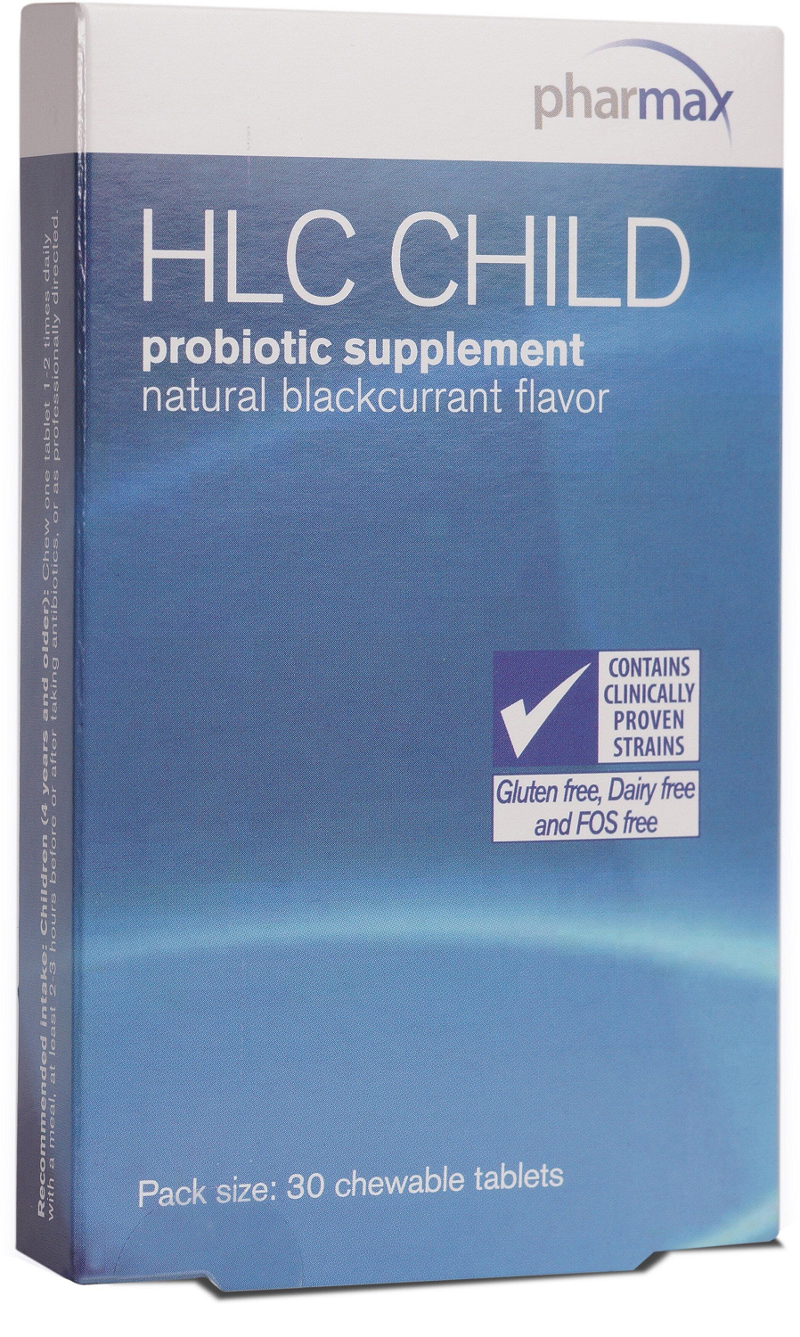 HLC Child Probiotic Chewable, 30ct (4b CFUs)