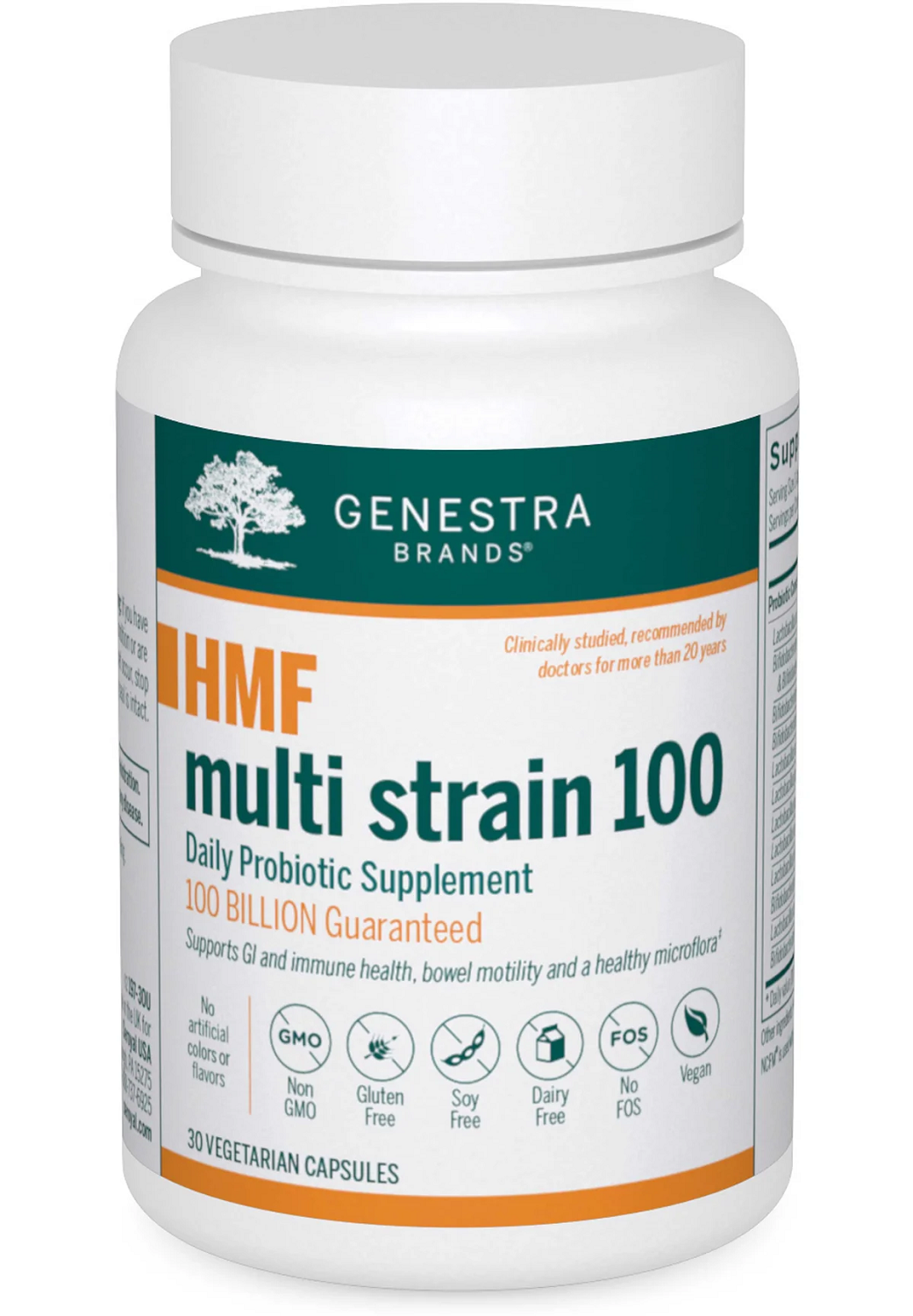 HMF Multi Strain 100 Probiotic, 30ct (100b CFUs)