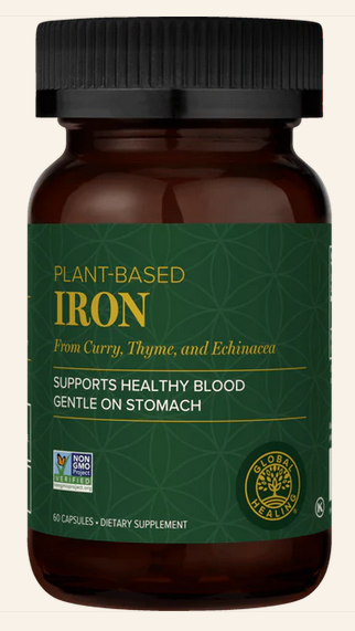 Iron (Plant Based), 60 cap 
