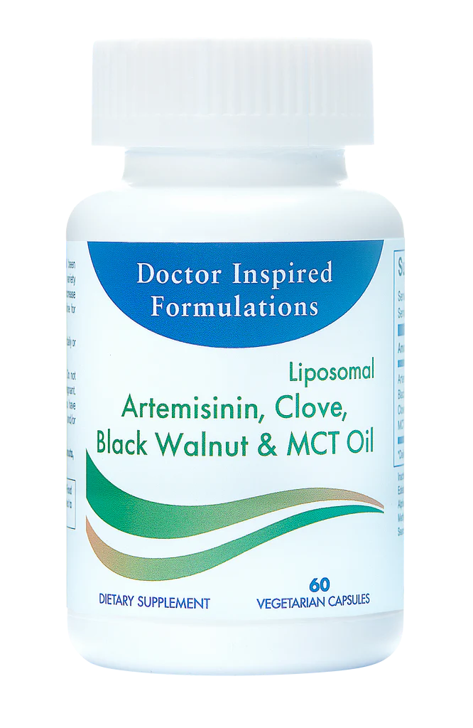 Liposomal Artemisinin, Clove, Black Walnut & MCT Oil, 60ct 