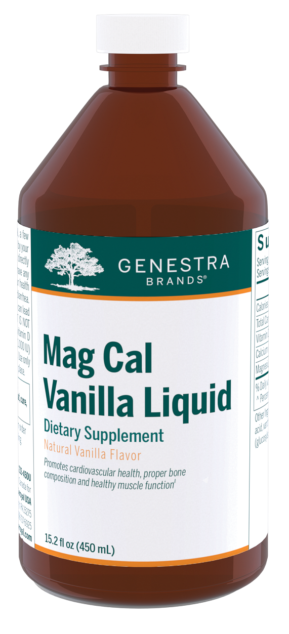 Mag Cal Vanilla Liquid, 450ml