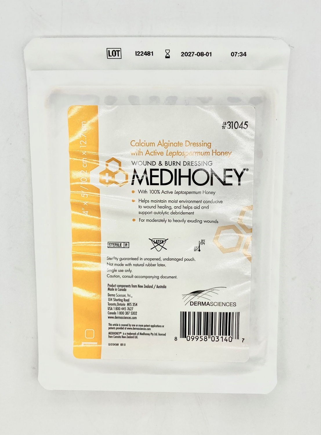 MediHoney Wound and Burn Dressing