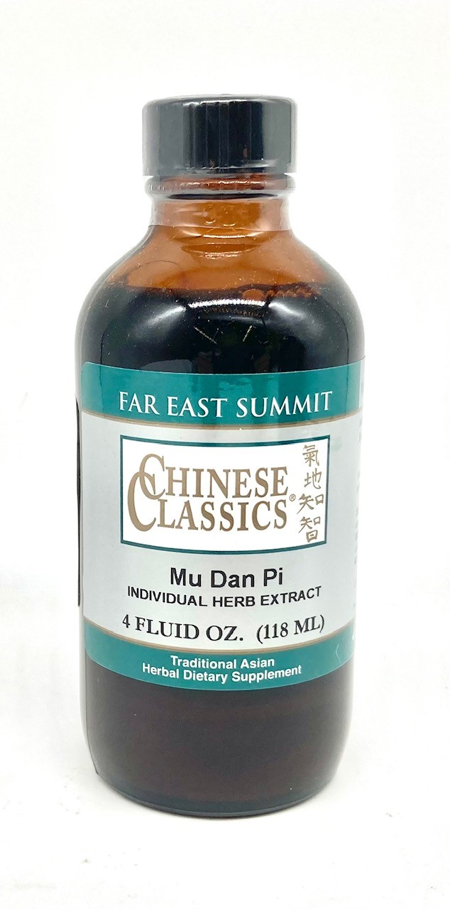 Mu Dan Pi, Moutan Root Bark - 4oz.