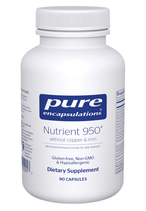 Nutrient 950 w/o Copper & Iron (90 capsules)