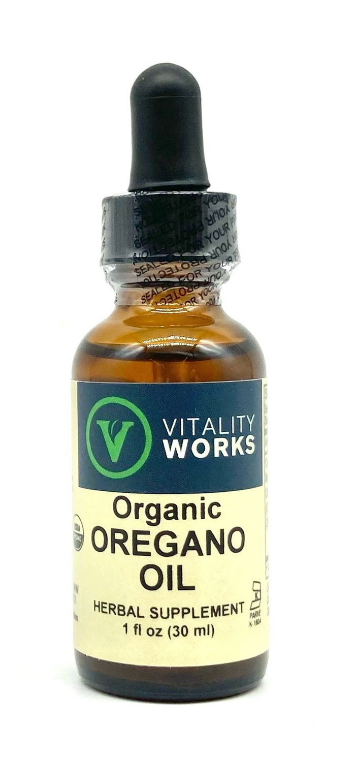 Organic Oregano Oil (80%), 1oz 