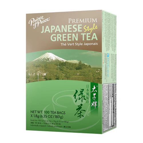 Premium Japanese Style Green Tea, 100ct 