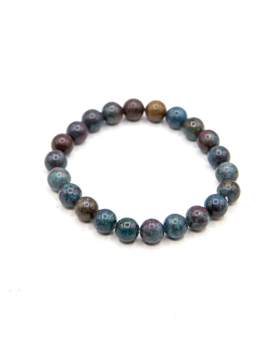 Ruby Kyanite Bracelet, 8mm 