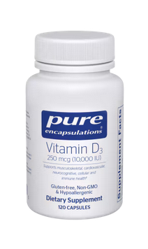 Vitamin D3, 10,000 i.u. (120 capsules)