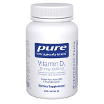 Vitamin D3, 1000 i.u. (250 capsules)