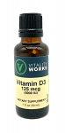 Vitamin D3 (5000 IU), 1oz
